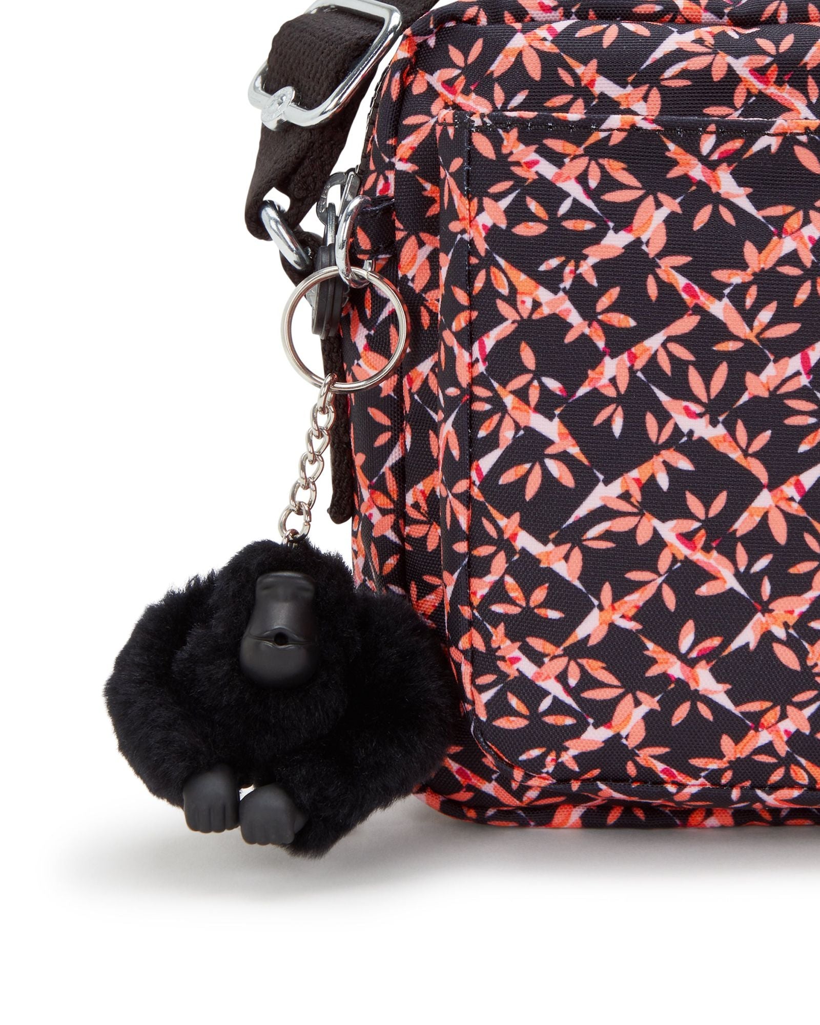 حقيبة كتف متوسطة الحجم من Kipling Abanu M Dancing Bouquet I6237-46X