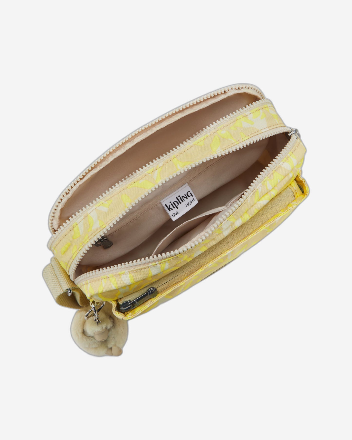 حقيبة Kipling Abanu M Palm Mood Sun متوسطة الحجم I6237-4DP