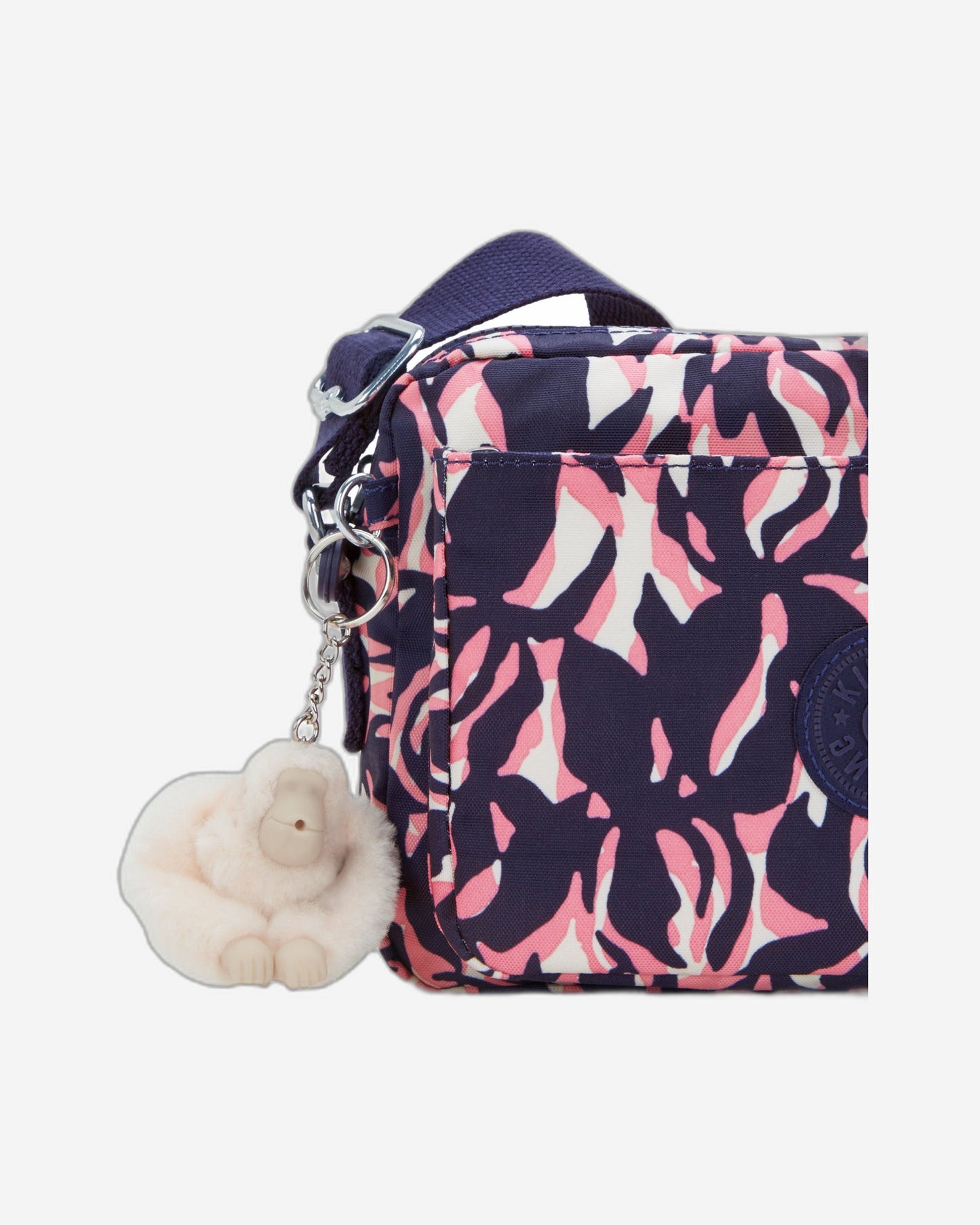 حقيبة Kipling Abanu M متوسطة الحجم بتصميم Palm Mood I6237-6PQ