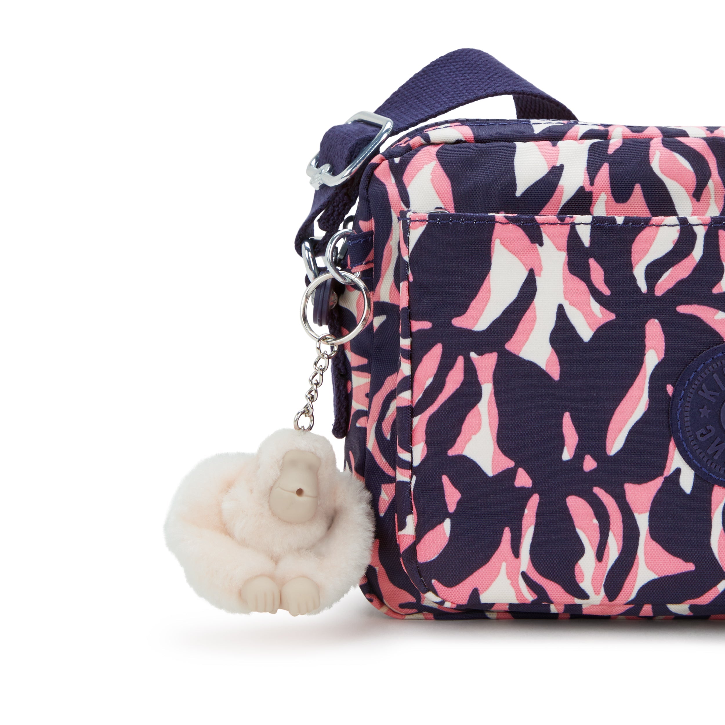 حقيبة Kipling Abanu M متوسطة الحجم بتصميم Palm Mood I6237-6PQ