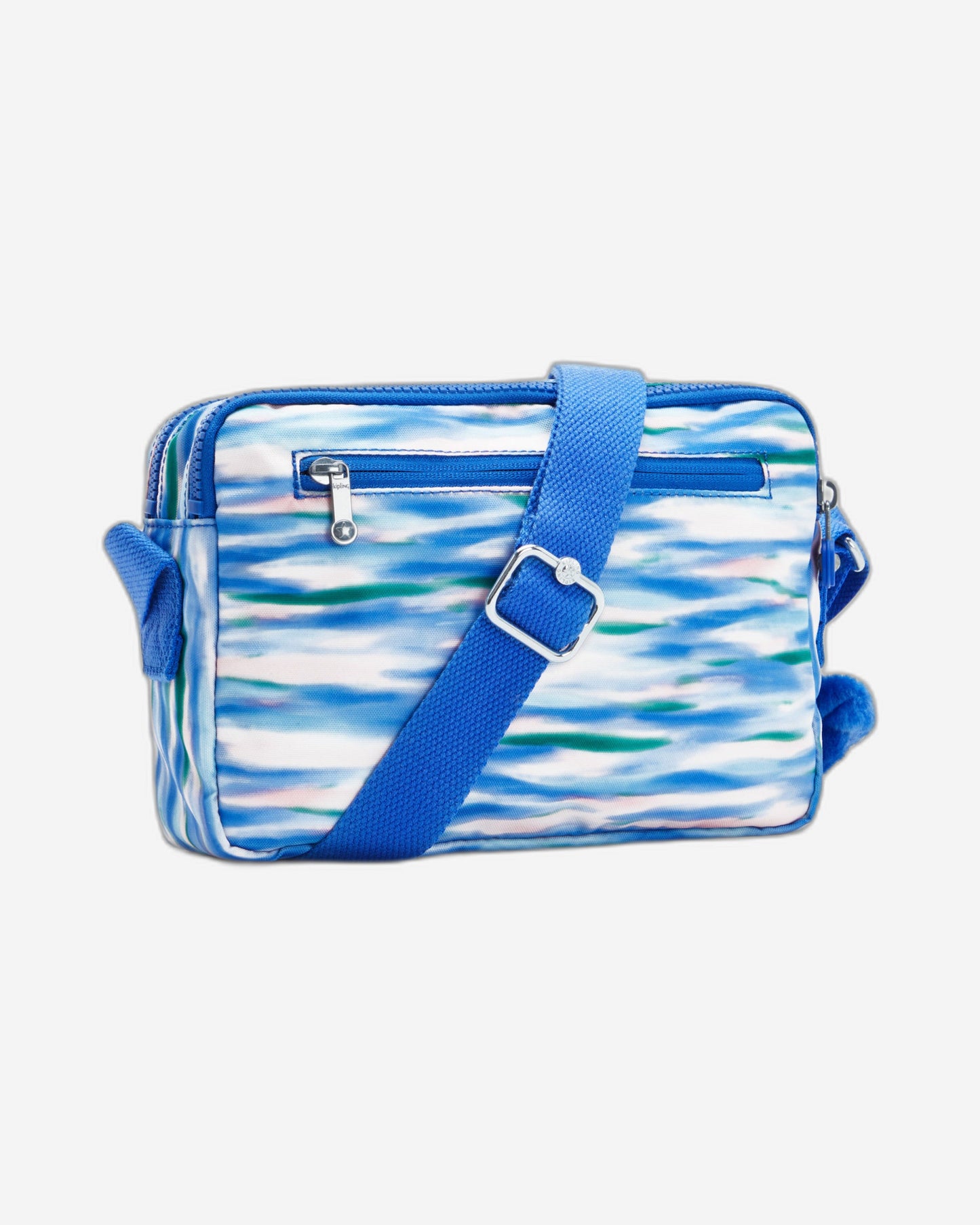 حقيبة كتف متوسطة الحجم من كيبلينج أبانو إم، زرقاء مخففة، C2I6237-TX9