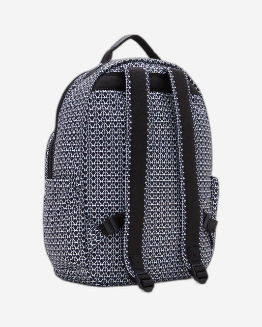 حقيبة ظهر كبيرة بطبعة سيول المميزة من كيبلينج C2I6269-DD2