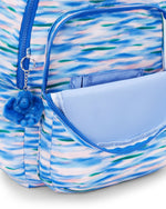 حقيبة ظهر كيبلينج سيول زرقاء مخففة كبيرة C2I6269-TX9