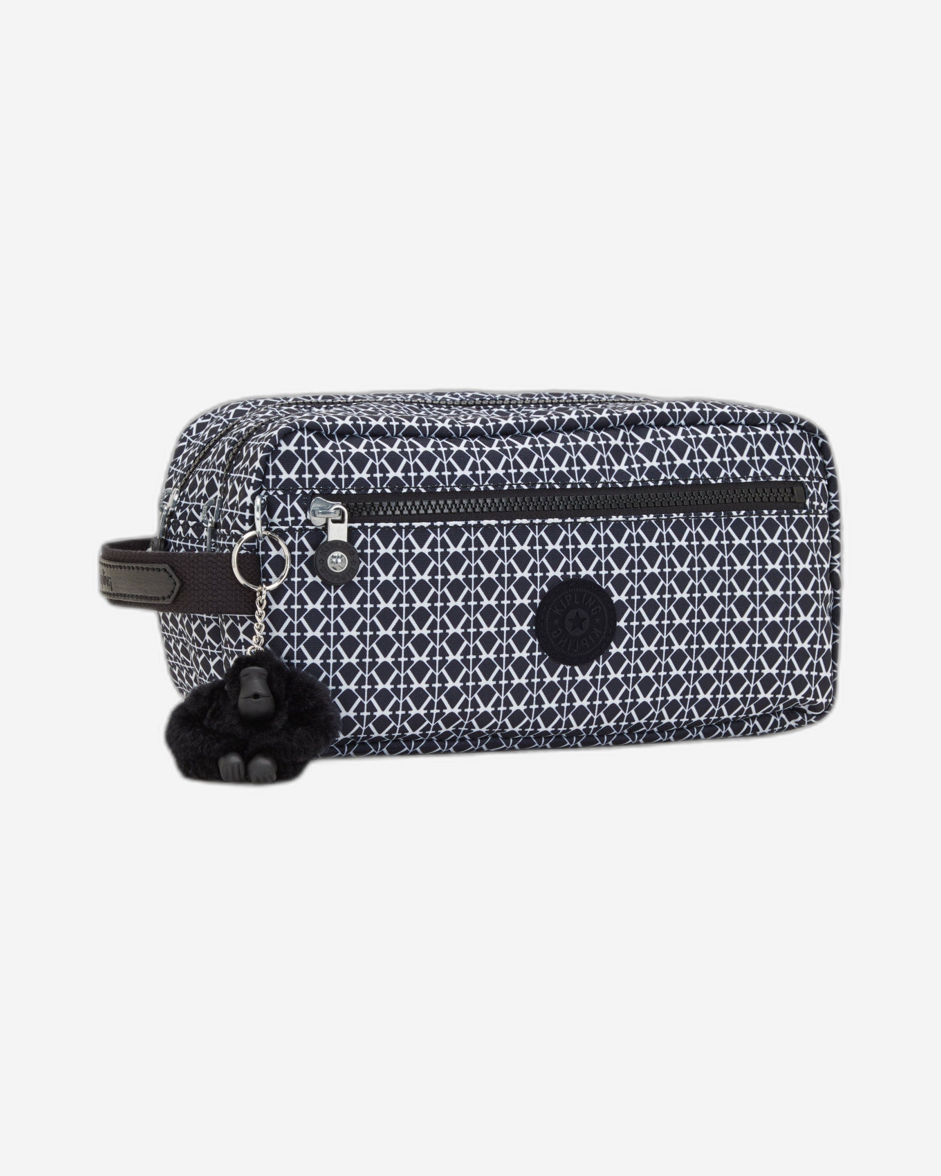 حقيبة أدوات الزينة متوسطة الحجم بطبعة مميزة من كيبلينج أغوت C2I6277-DD2