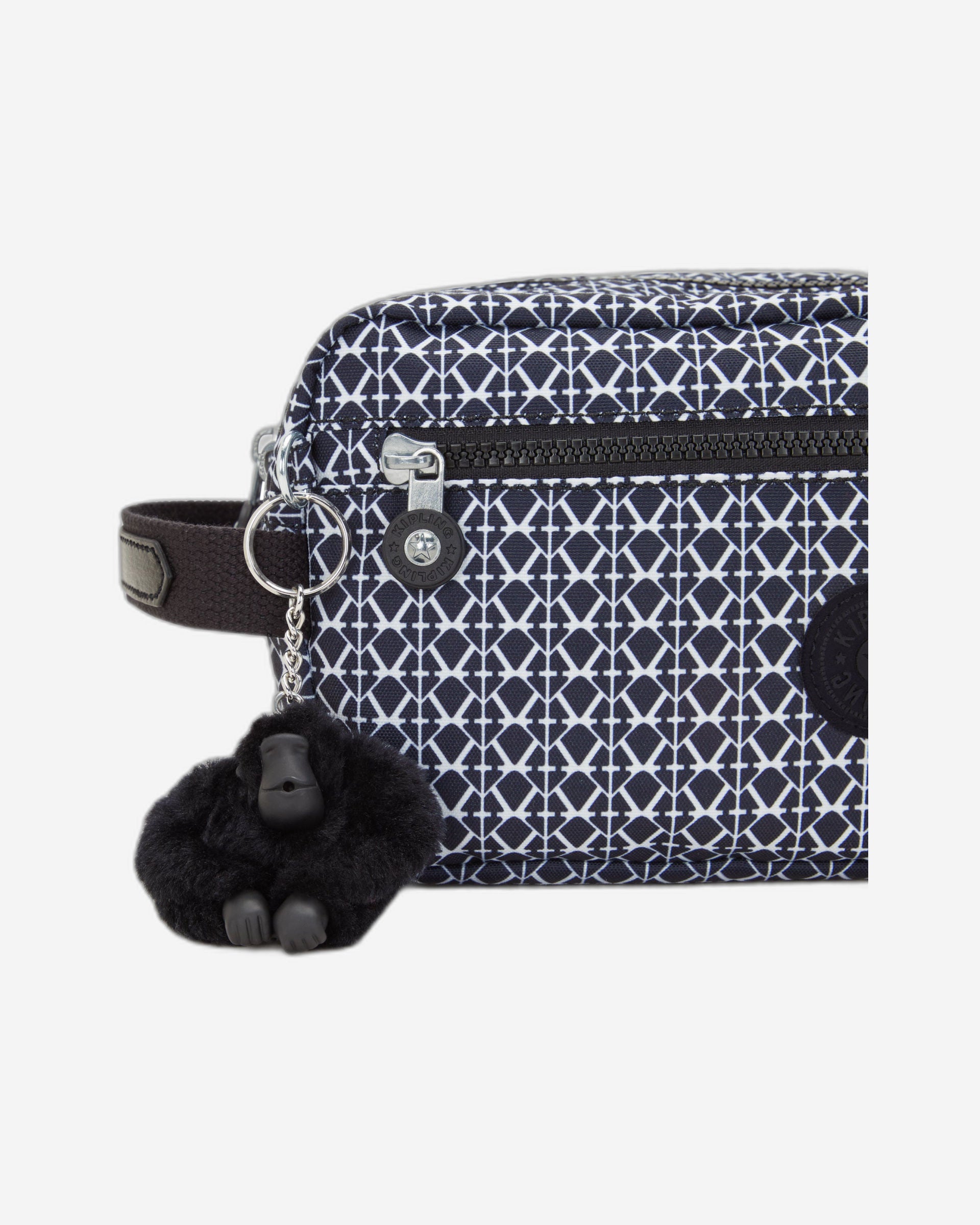 حقيبة أدوات الزينة متوسطة الحجم بطبعة مميزة من كيبلينج أغوت C2I6277-DD2