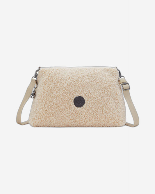 حقيبة كتف متوسطة الحجم من Kipling Pollie M مصنوعة من الفرو الطبيعي I6331-8PF