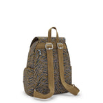 حقيبة ظهر Kipling City Zip S Undersea Leaves صغيرة I6345-1PR