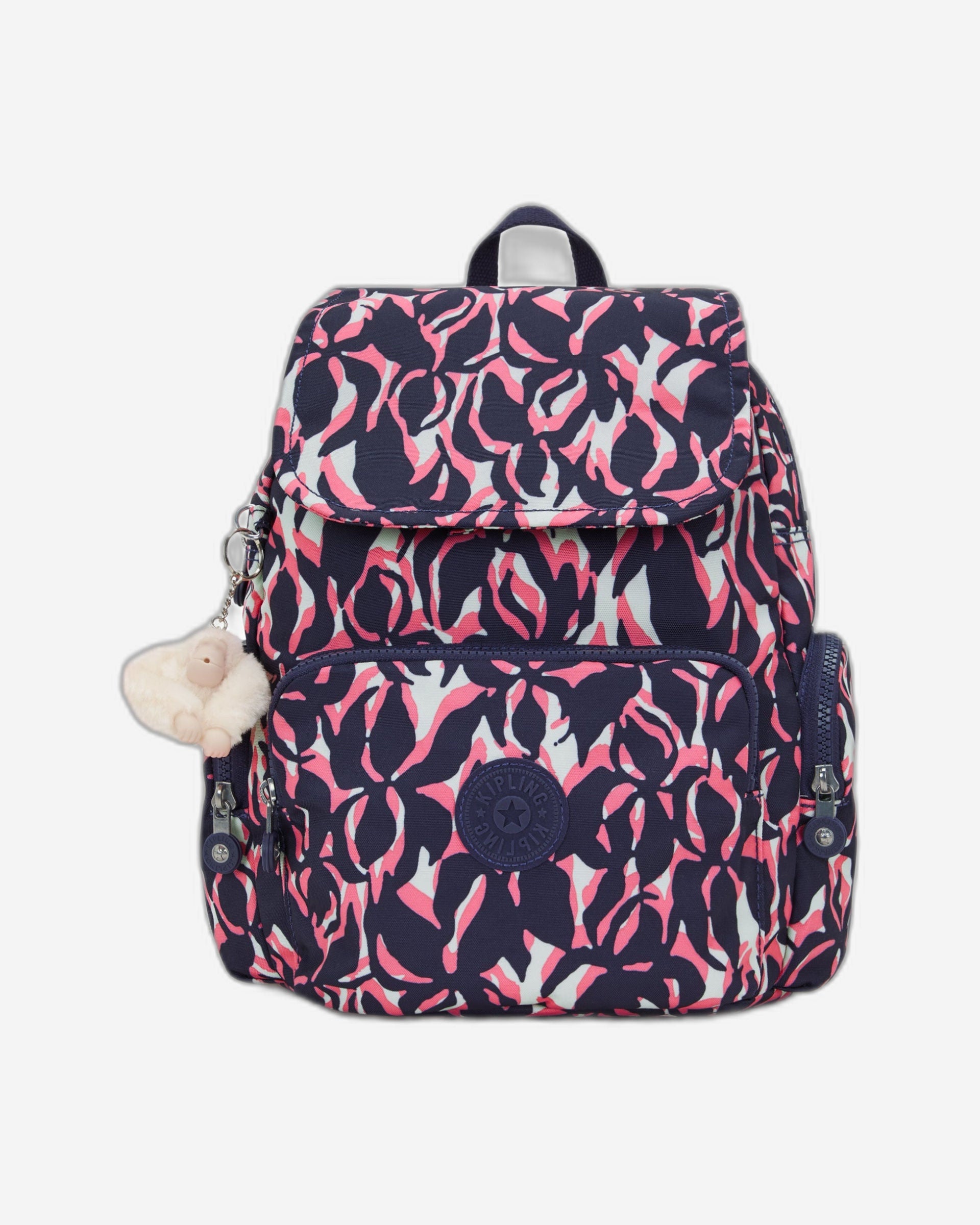 حقيبة ظهر Kipling City Zip S Palm Mood صغيرة I6345-6PQ