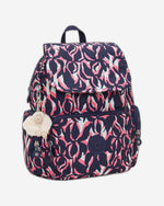 حقيبة ظهر Kipling City Zip S Palm Mood صغيرة I6345-6PQ