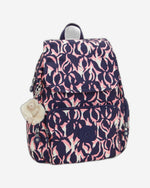 حقيبة ظهر Kipling City Zip S Palm Mood صغيرة I6345-6PQ