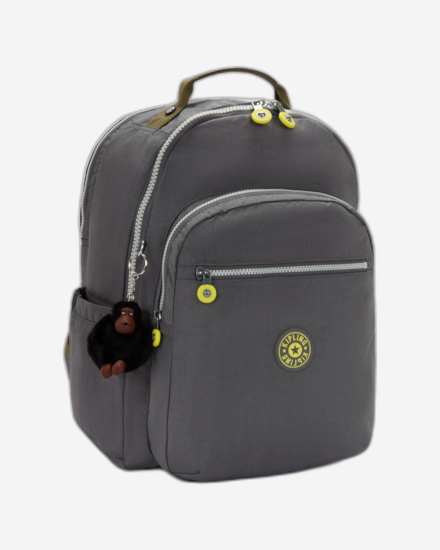 حقيبة ظهر Kipling Seoul College Extra Back to Grey كبيرة مع حجرة للكمبيوتر المحمول I6350-1DX