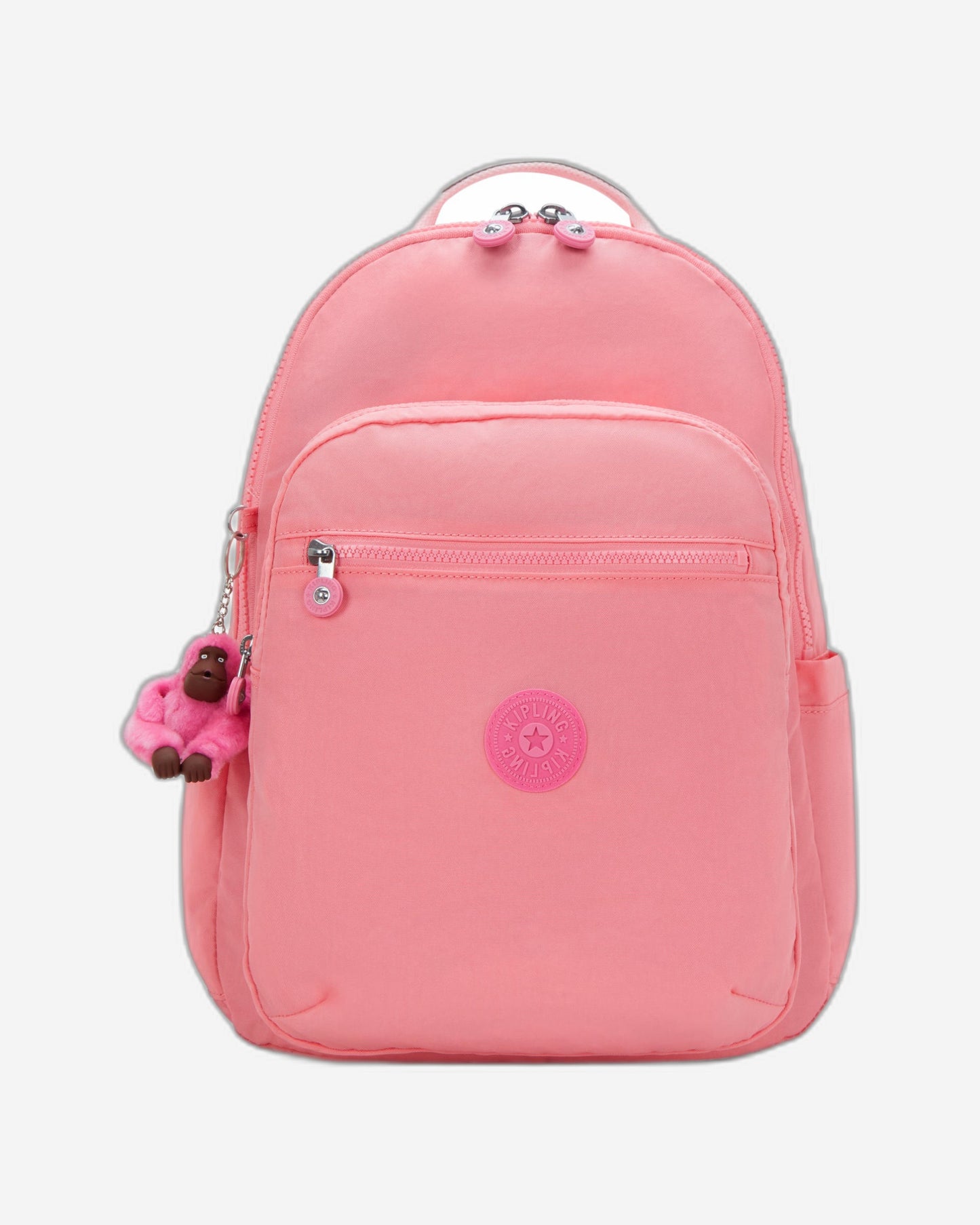 حقيبة ظهر Kipling Seoul College Extra Coral Sea Large مع حجرة للكمبيوتر المحمول I6350-24O