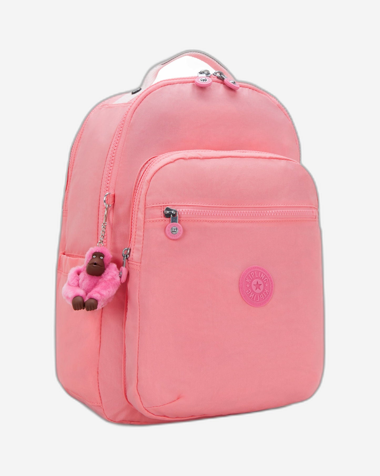 حقيبة ظهر Kipling Seoul College Extra Coral Sea Large مع حجرة للكمبيوتر المحمول I6350-24O