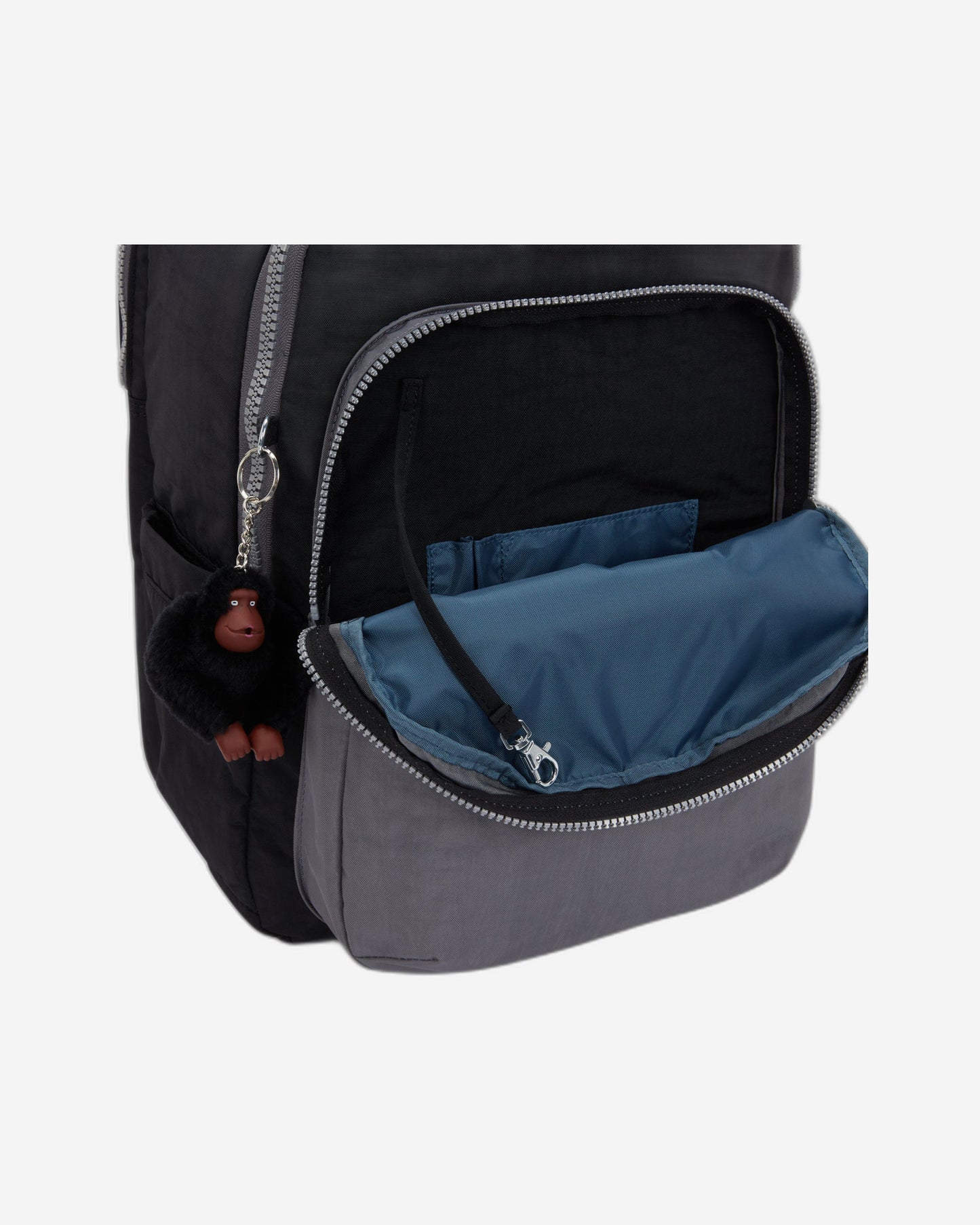 حقيبة ظهر كبيرة الحجم من كيبلينج، طراز سيول كوليدج إكسترا سبيس، لون أسود (مع جيب للكمبيوتر المحمول) I6350-2GX