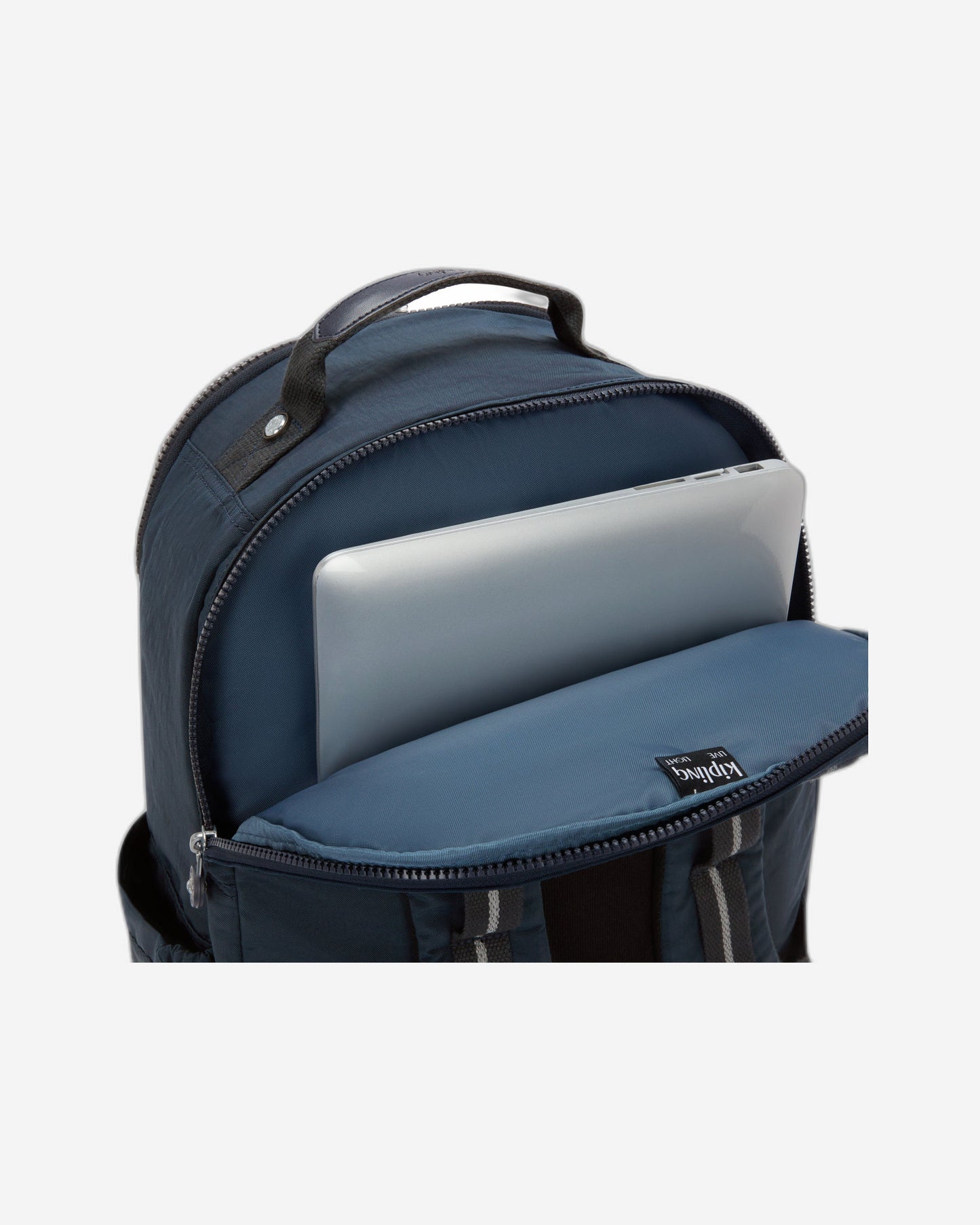 حقيبة ظهر Kipling Seoul College Extra True Blue Tonal كبيرة مع حجرة للكمبيوتر المحمول I6350-4DX