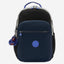 حقيبة ظهر Kipling Seoul College Extra True Block كبيرة مع حجرة للكمبيوتر المحمول I6350-74Q