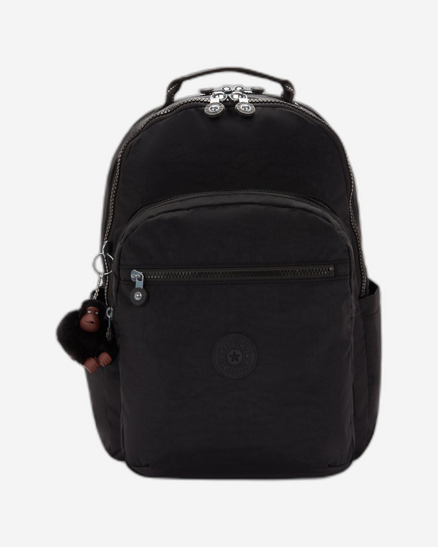 حقيبة ظهر Kipling Seoul College Extra True Black كبيرة مع حجرة للكمبيوتر المحمول I6350-J99