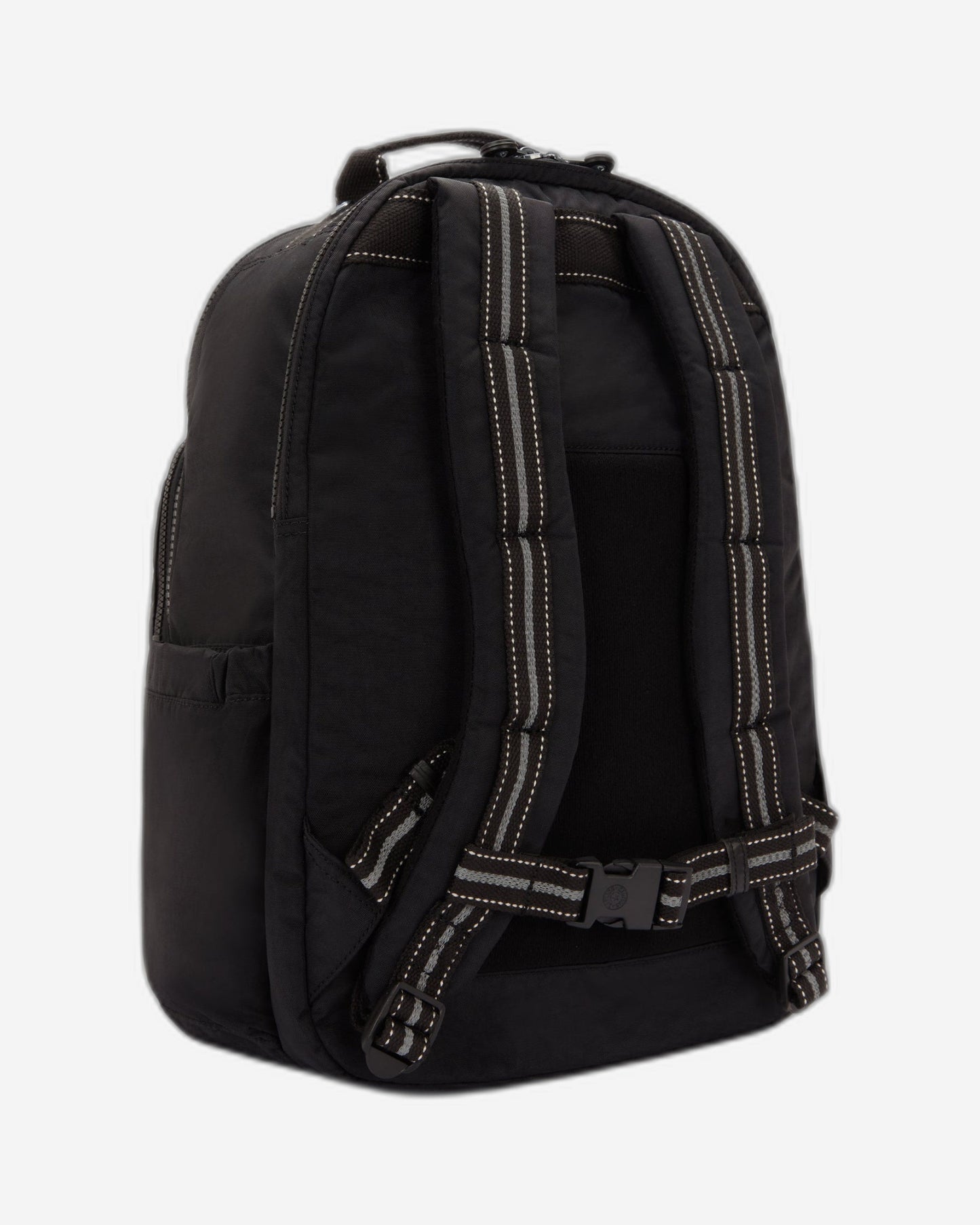 حقيبة ظهر Kipling Seoul College Extra True Black كبيرة مع حجرة للكمبيوتر المحمول I6350-J99