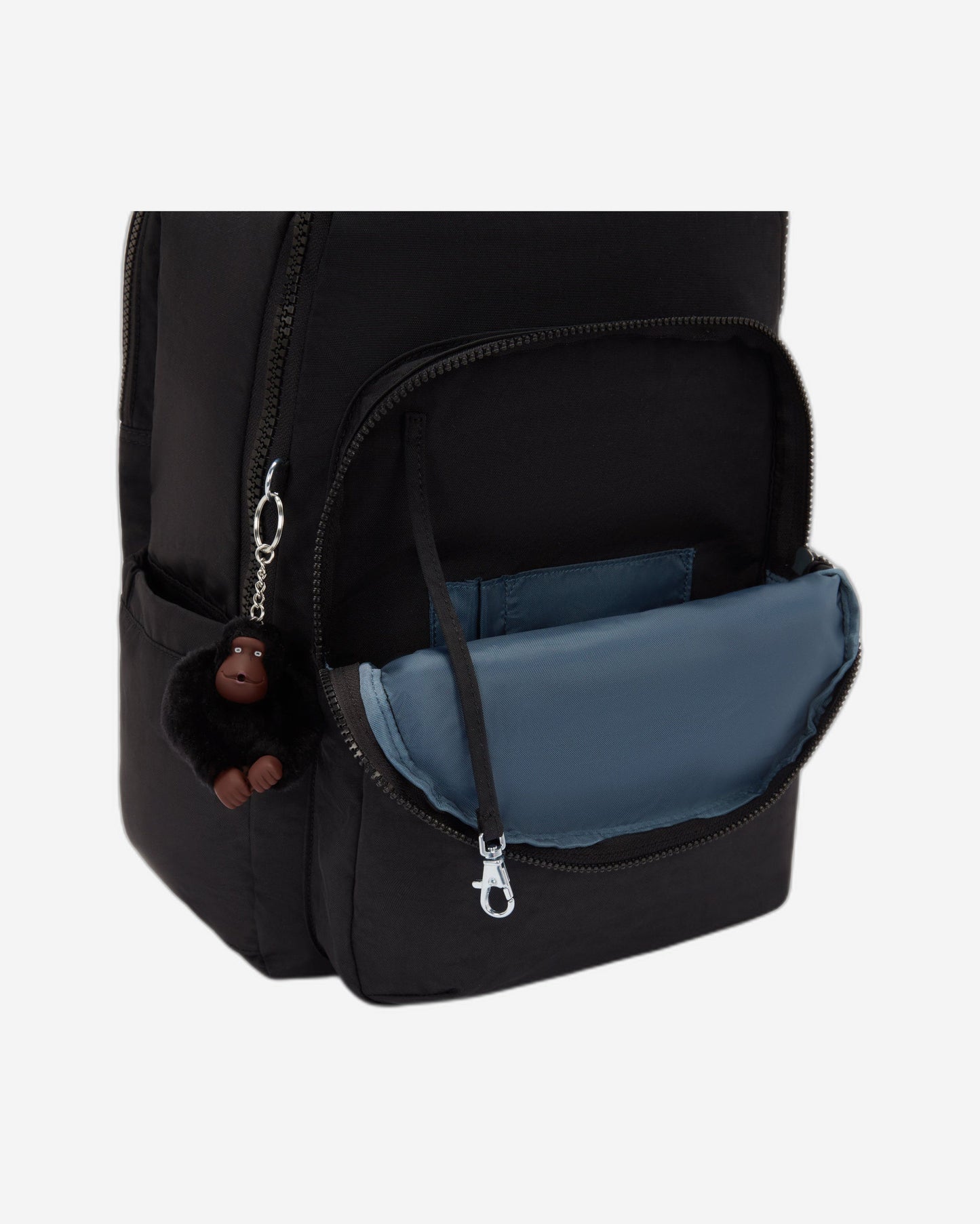 حقيبة ظهر Kipling Seoul College Extra True Black كبيرة مع حجرة للكمبيوتر المحمول I6350-J99