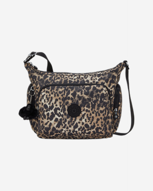 حقيبة Kipling Gabb Wild Leopard كبيرة متقاطعة I6525-6JP