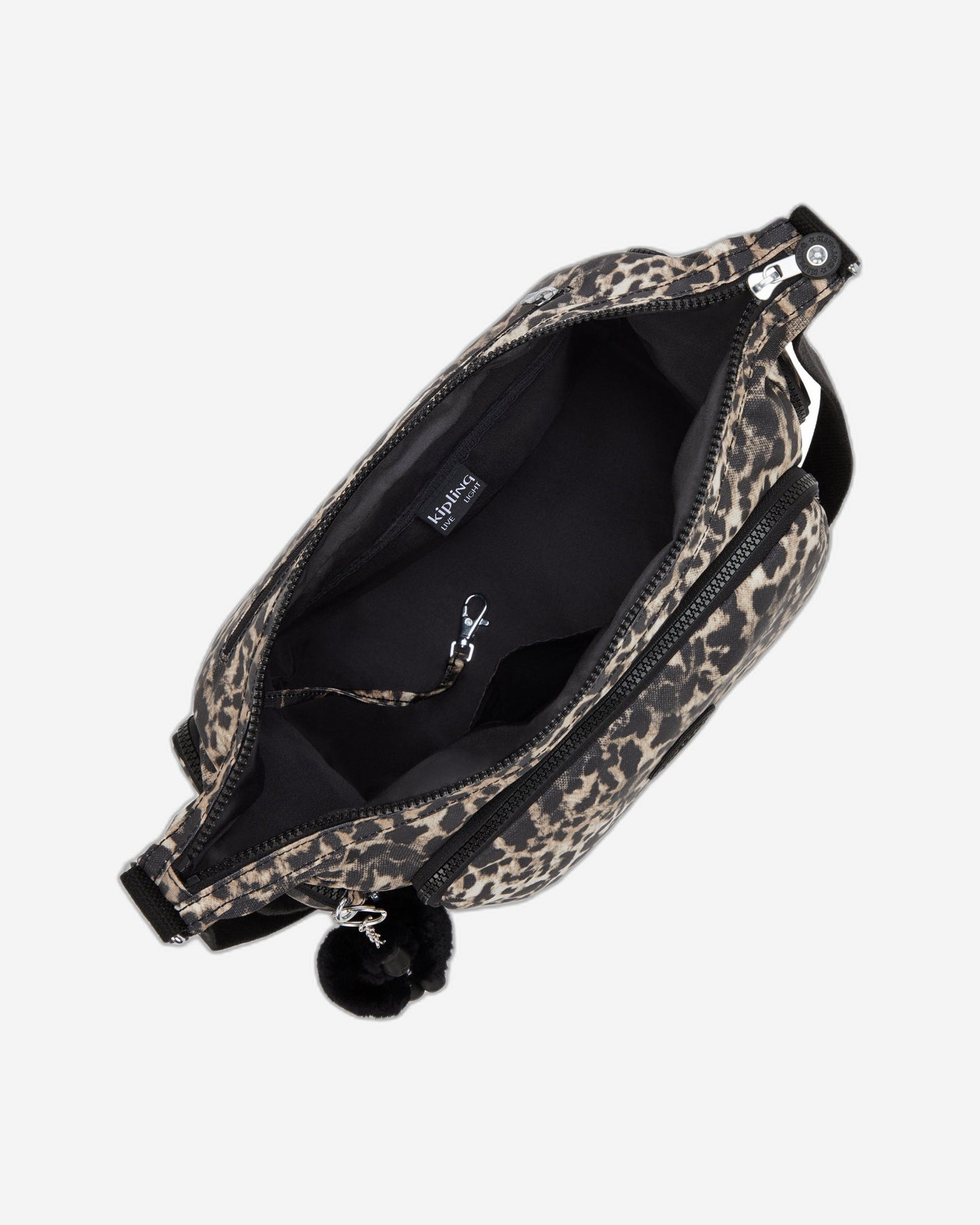حقيبة Kipling Gabb Wild Leopard كبيرة متقاطعة I6525-6JP