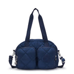 Kipling Cool Defea Airy Blue Quilt Medium Shoulderbag I6560-93U
