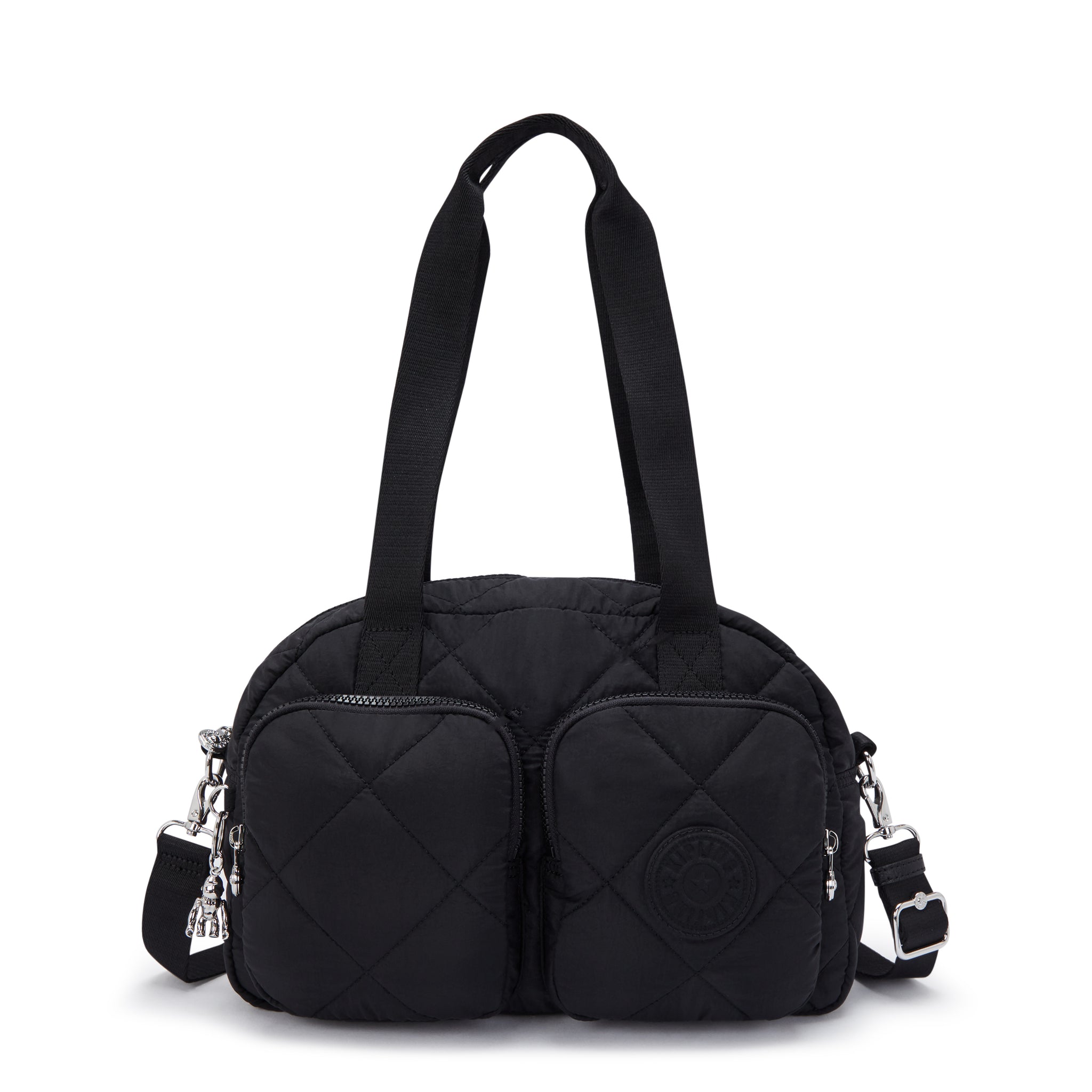 Kipling Cool Defea Cosmic Black Quilt Medium Shoulderbag I6560-95R