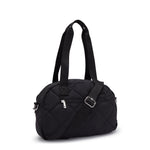 حقيبة كتف متوسطة الحجم من Kipling Cool Defea Cosmic Black Quilt I6560-95R