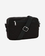 حقيبة كتف متوسطة الحجم من كيبلينج أبانو إم سوداء اللون I6575-Y12