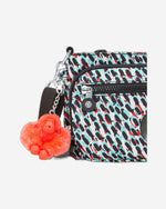 حقيبة كتف صغيرة بطبعة تجريدية من كيبلينج ميلوس أب C2I6603-GN6