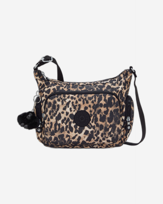 حقيبة Kipling Gabb S Wild Leopard متوسطة الحجم I6607-6JP