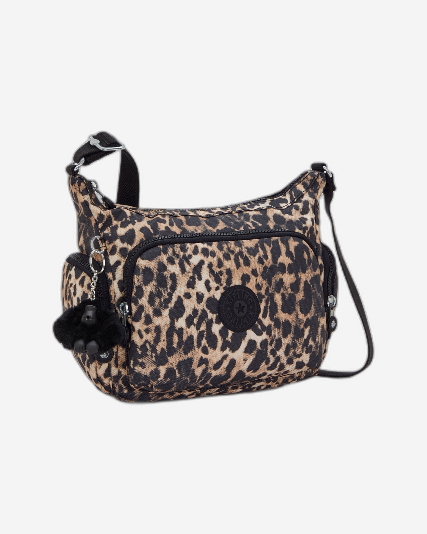 حقيبة Kipling Gabb S Wild Leopard متوسطة الحجم I6607-6JP