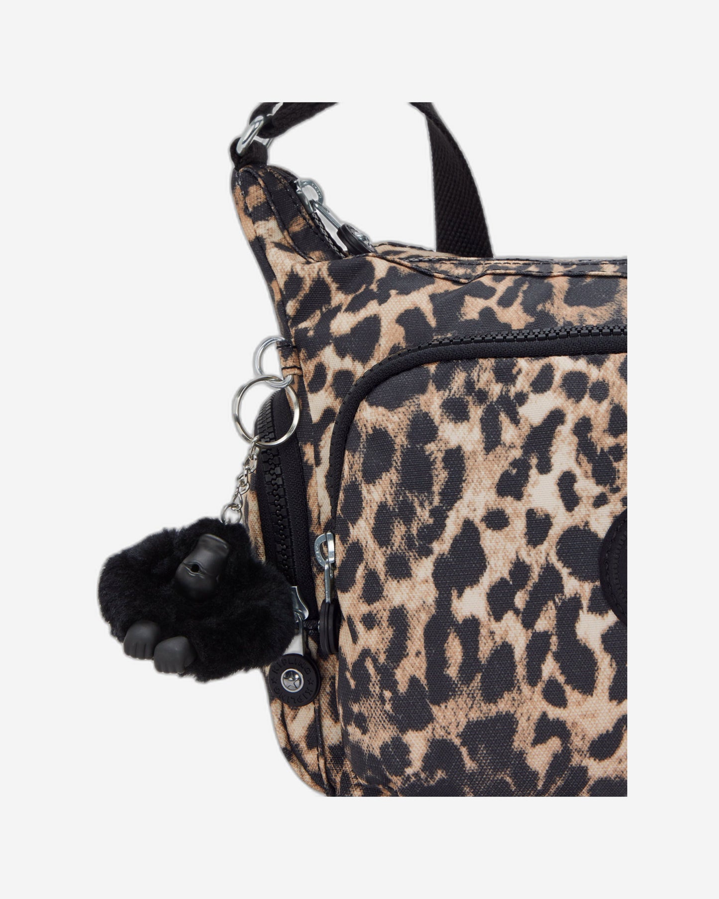 حقيبة Kipling Gabb S Wild Leopard متوسطة الحجم I6607-6JP