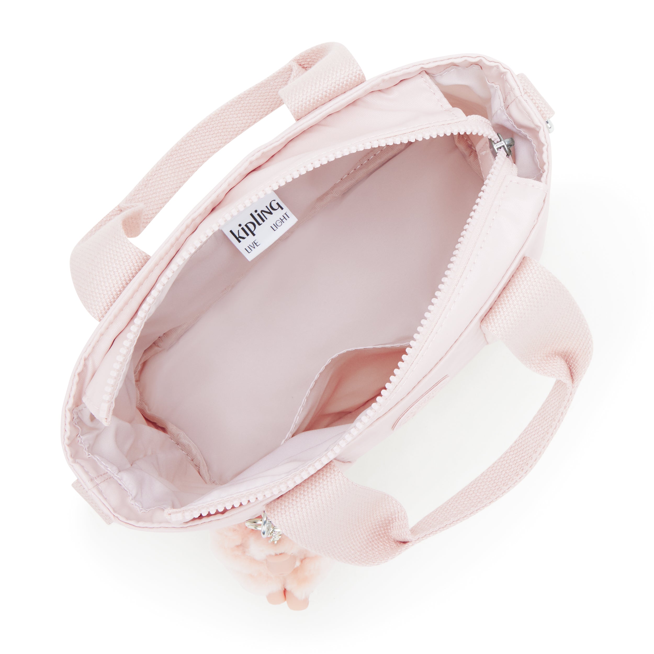 حقيبة كتف صغيرة كيبلينج مينتا بينك شاين I6642-3DZ