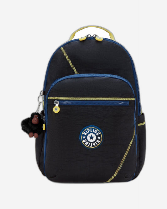 حقيبة كروسبودي منقوشة باللون البيج من كيبلينج جاب I3945-96A