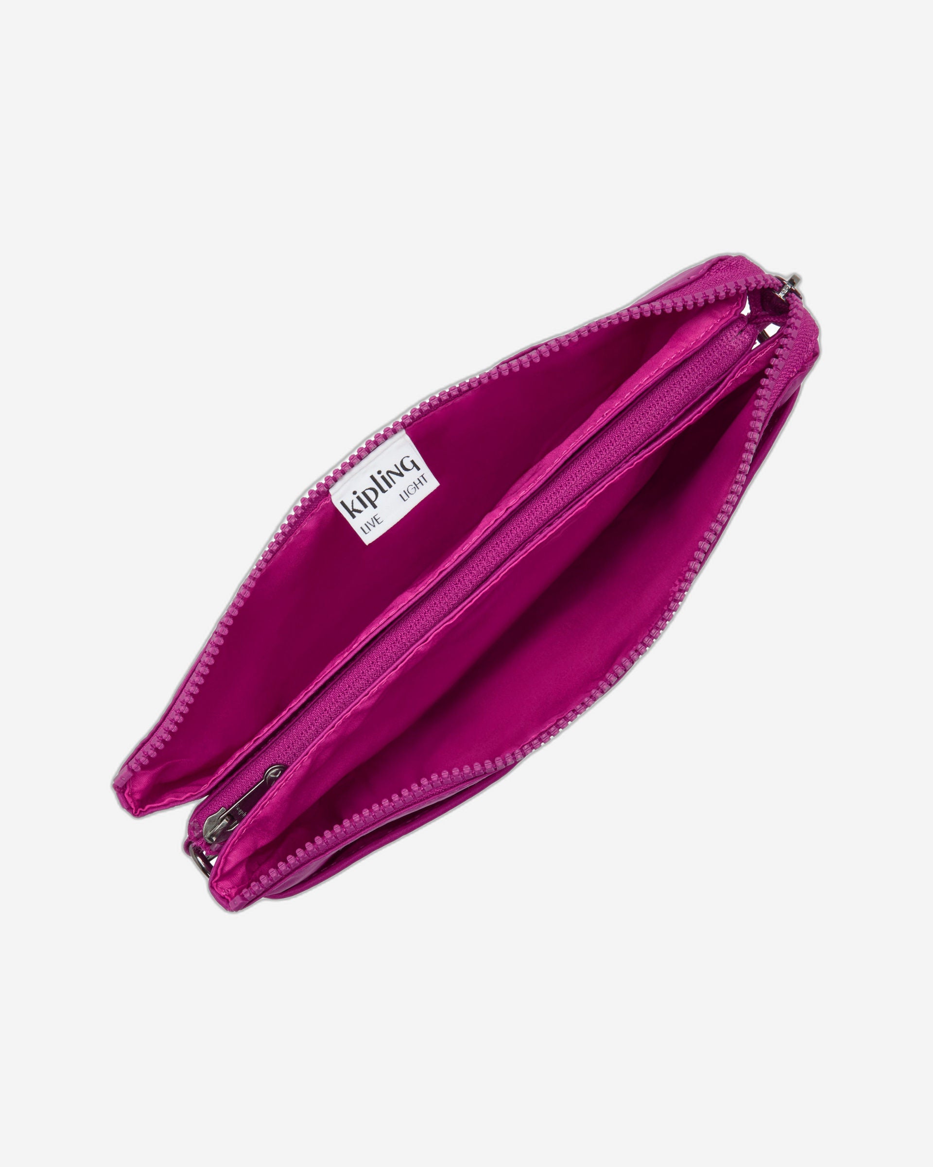 حقيبة كروس بودي متوسطة الحجم من كيبلينج ريري إل فوشيا نايت I6679-7LE