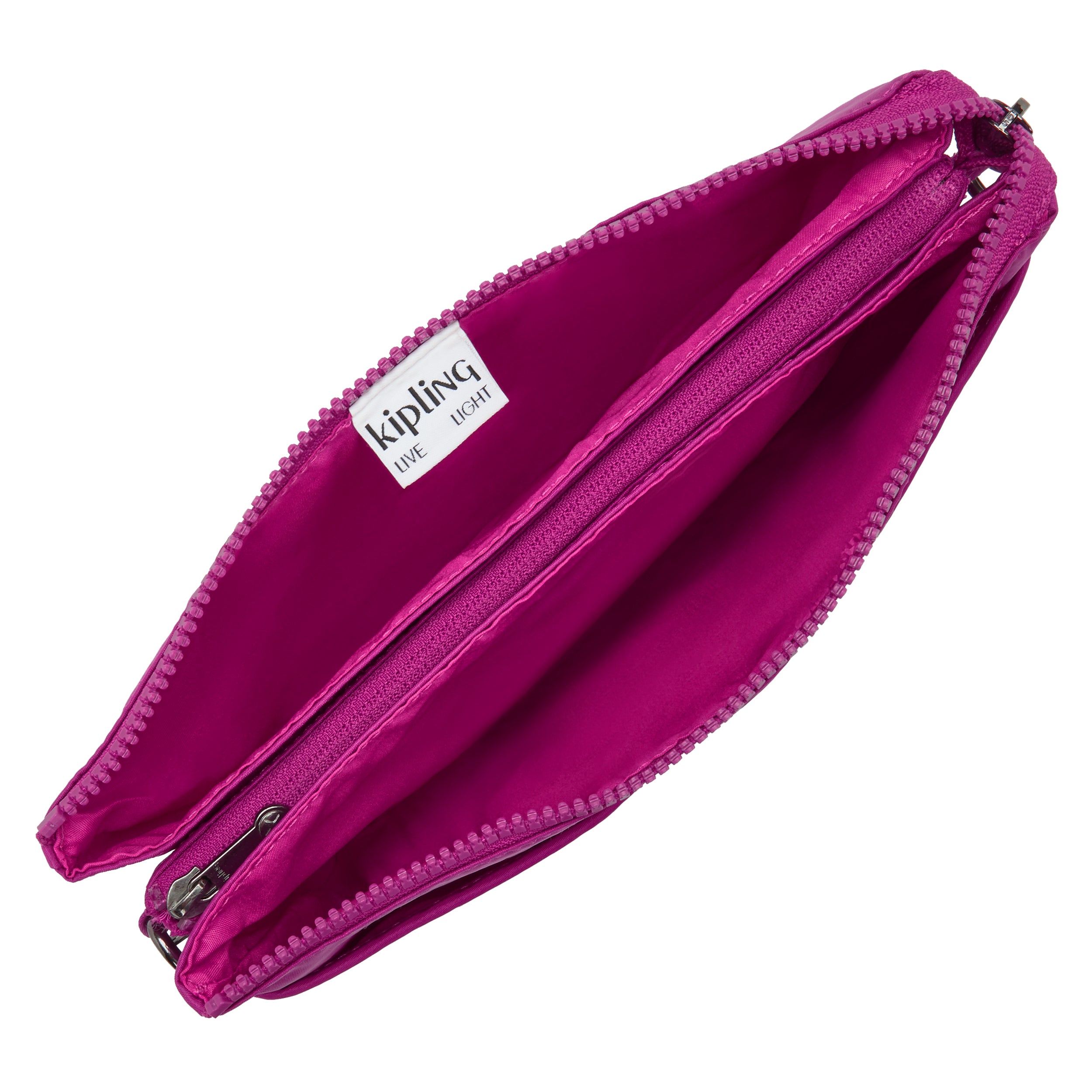 حقيبة كروس بودي متوسطة الحجم من كيبلينج ريري إل فوشيا نايت I6679-7LE