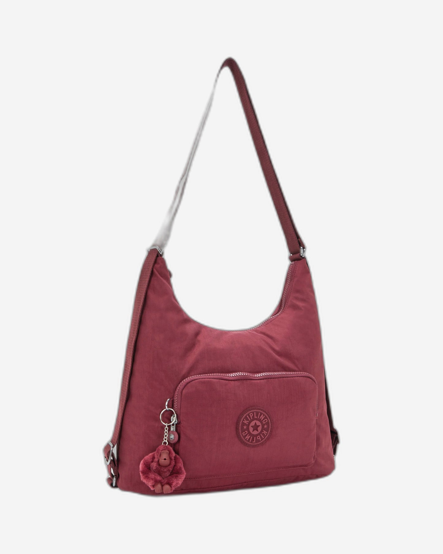 حقيبة كتف Kipling Yenna Lounge Wine متوسطة الحجم (قابلة للتحويل إلى حقيبة ظهر) I6721-5FW