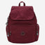 حقيبة ظهر Kipling City Zip S Maroon Tile Jq صغيرة I6749-9HX