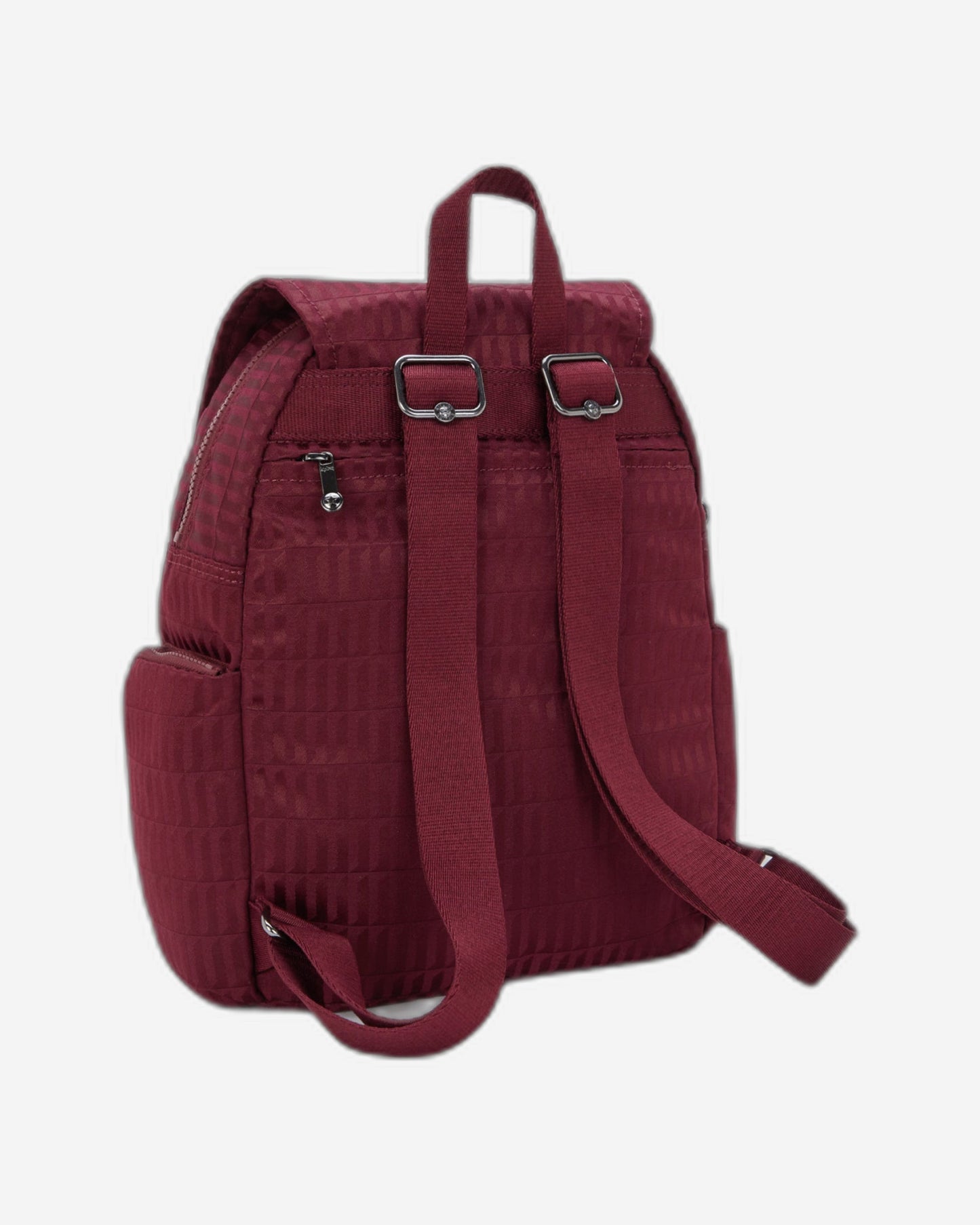 حقيبة ظهر Kipling City Zip S Maroon Tile Jq صغيرة I6749-9HX