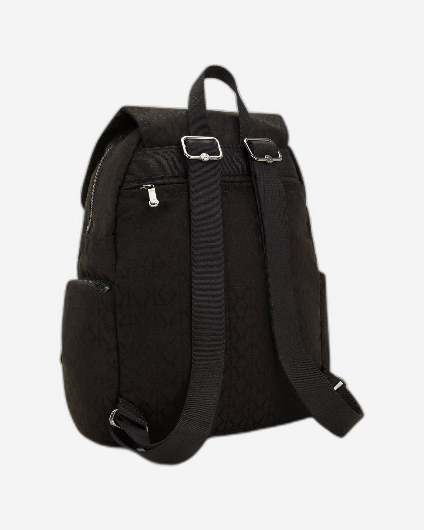 حقيبة ظهر صغيرة Kipling City Zip S Black Sign Jq I6749-Y12