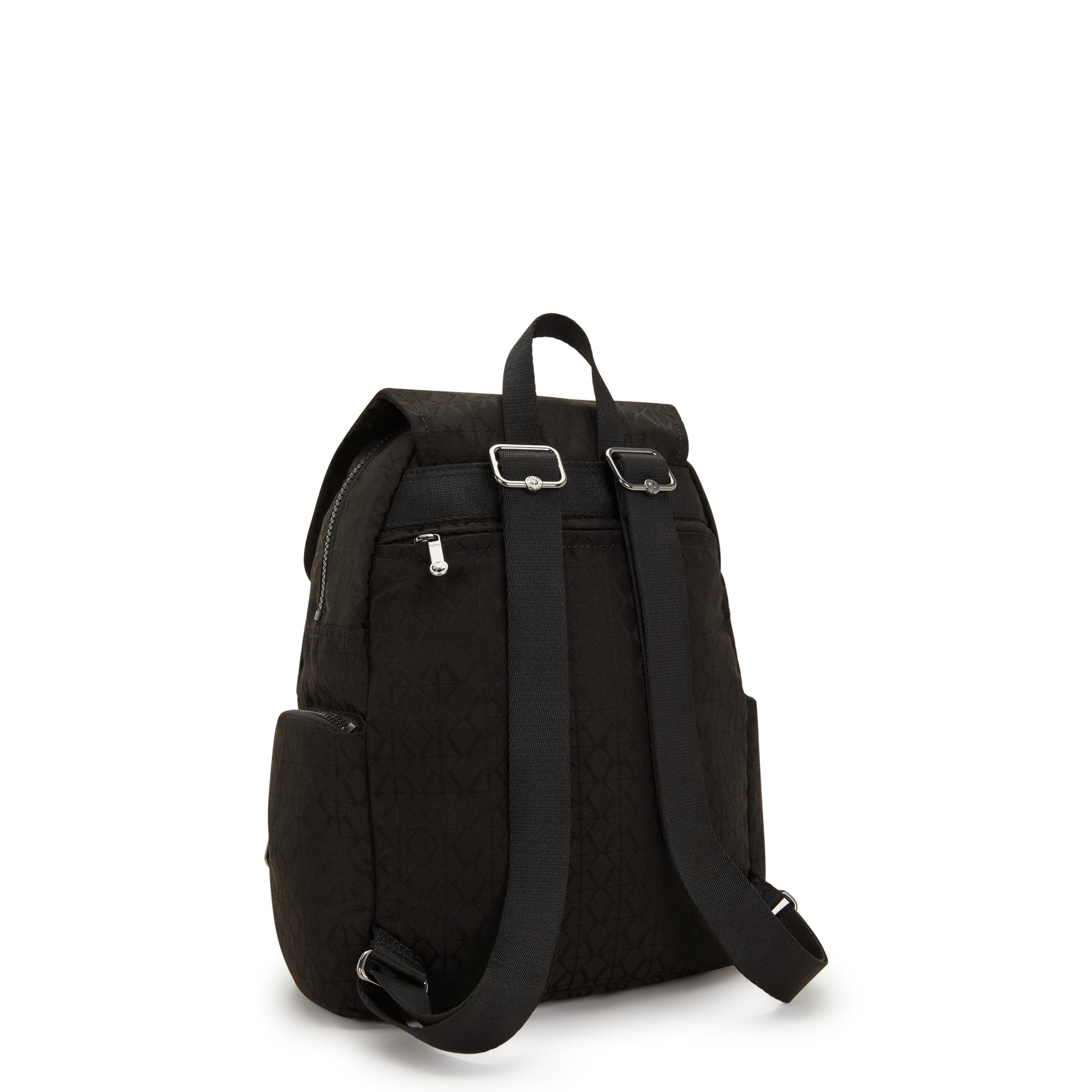 حقيبة ظهر صغيرة Kipling City Zip S Black Sign Jq I6749-Y12