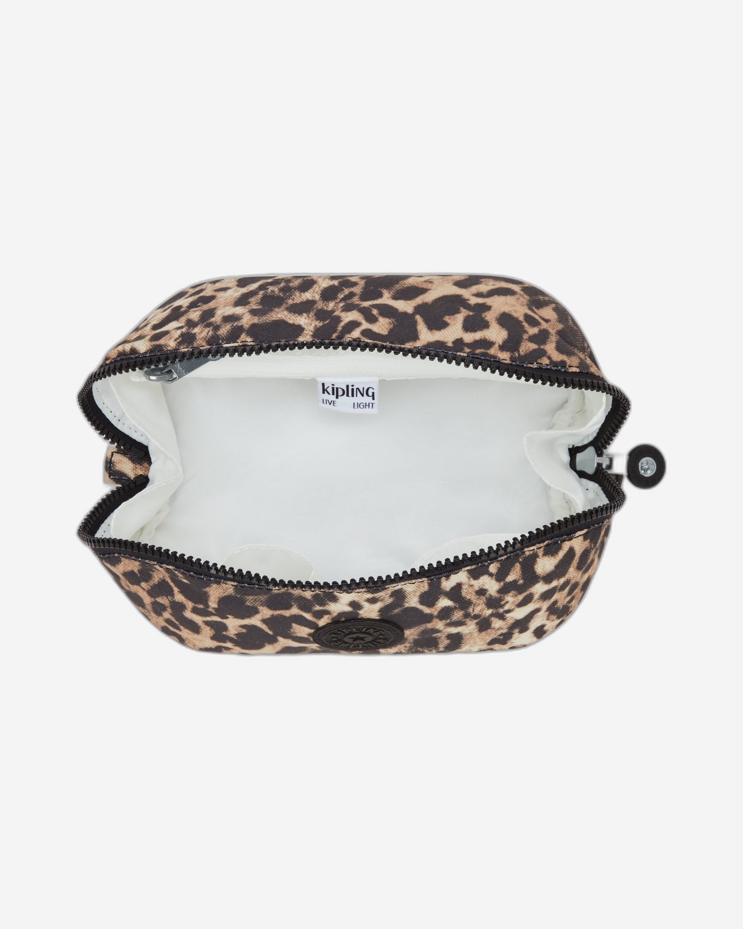 حقيبة أدوات الزينة الصغيرة Kipling Mirko S Wild Leopard I6753-6JP