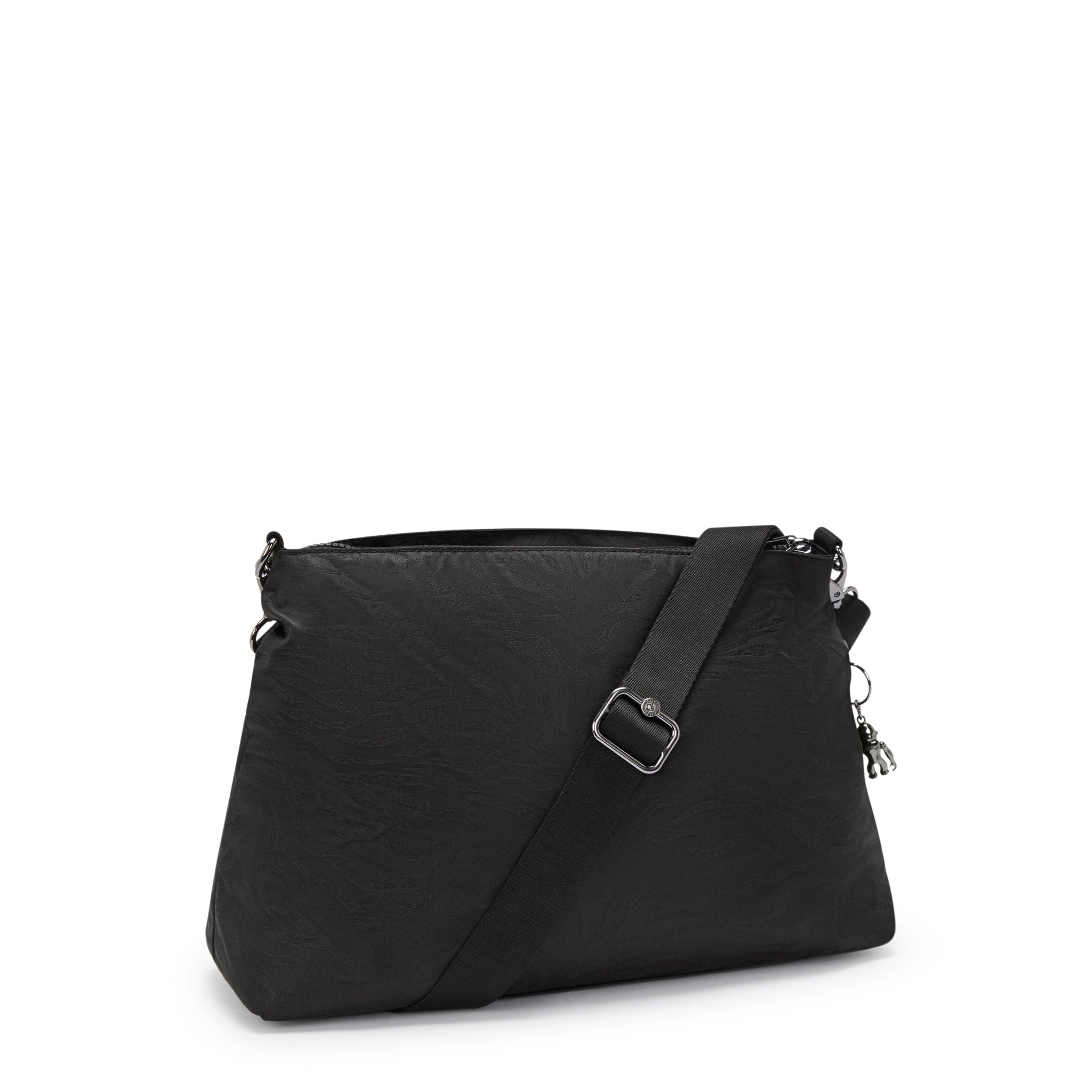 حقيبة كتف متوسطة الحجم من Kipling Pollie M Undersea Jacquard I6774-49J