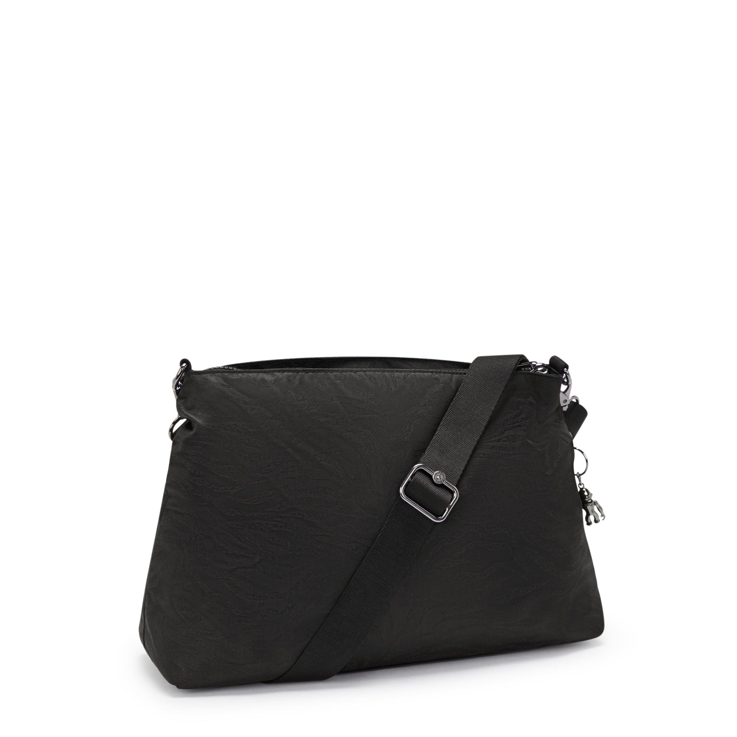 حقيبة كتف متوسطة الحجم من Kipling Pollie M Undersea Jacquard I6774-49J