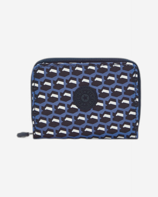 محفظة كيبلينج موني لوف ثلاثية الأبعاد زرقاء متوسطة الحجم I6791-4JS