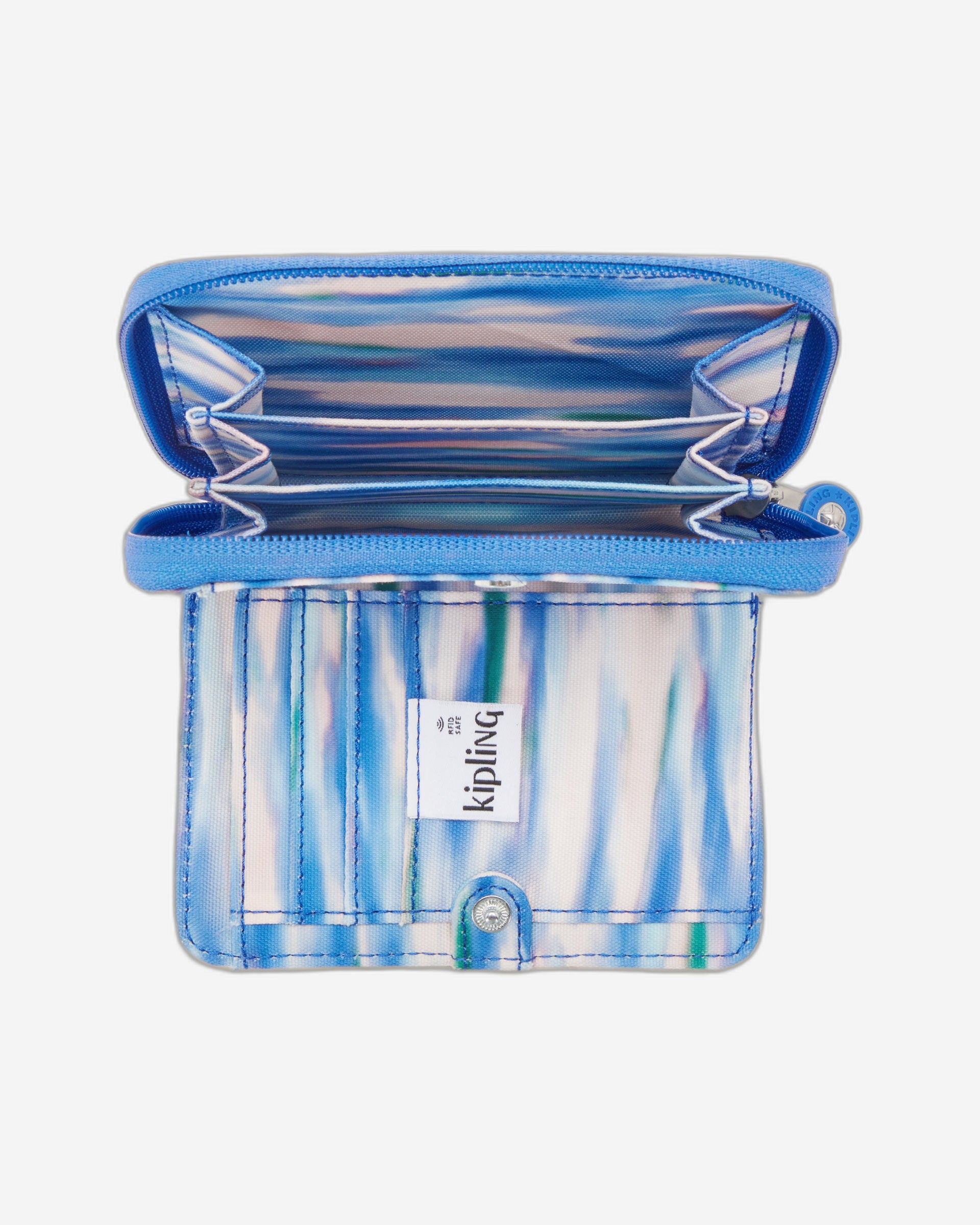 محفظة كيبلينج موني لوف متوسطة الحجم باللون الأزرق المخفف C2I6791-TX9