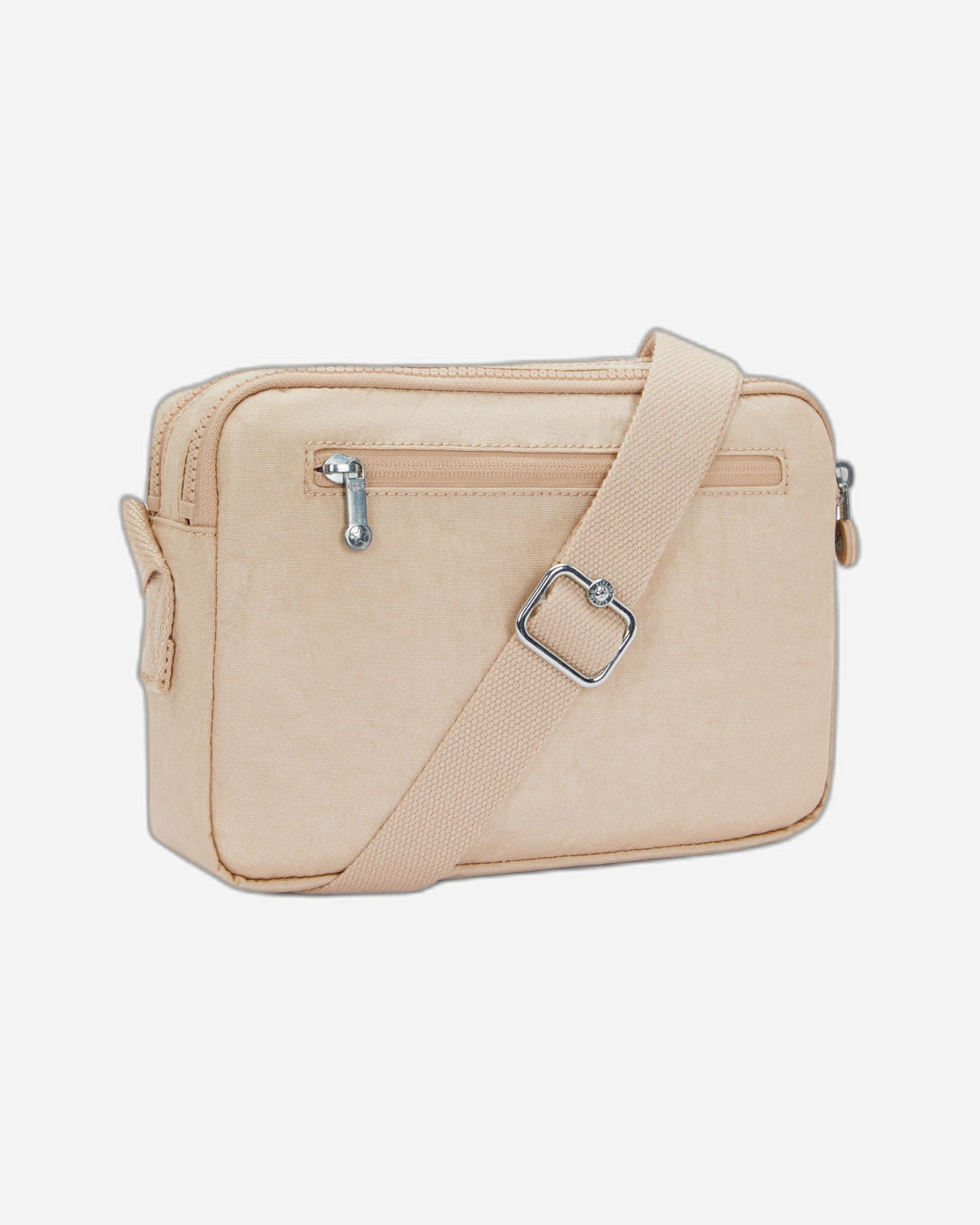 حقيبة Kipling Abanu M متوسطة الحجم باللون البيج اللامع I6831-5DV