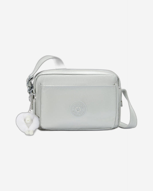 حقيبة كروس بودي متوسطة الحجم من كيبلينج أبانو إم نيو برايت ميتاليك I6831-70P