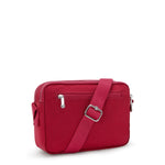 حقيبة كتف متوسطة الحجم من كيبلينج أبانو إم بلون أحمر نبيذي I6847-6SE